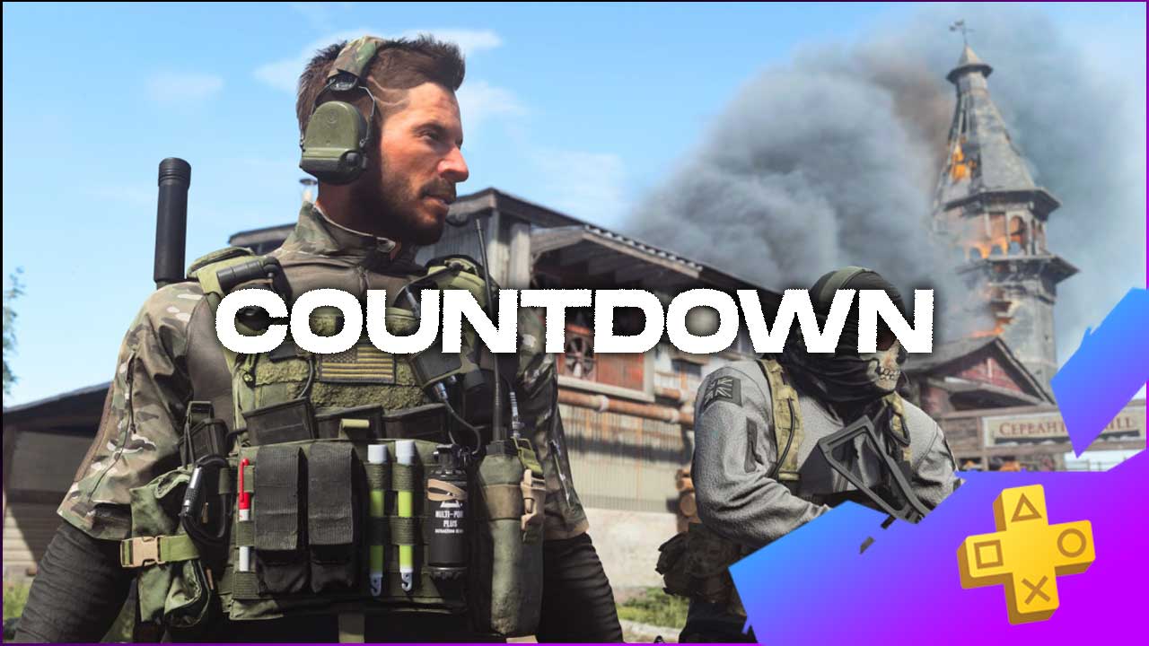 ps plus call of duty modern warfare countdown