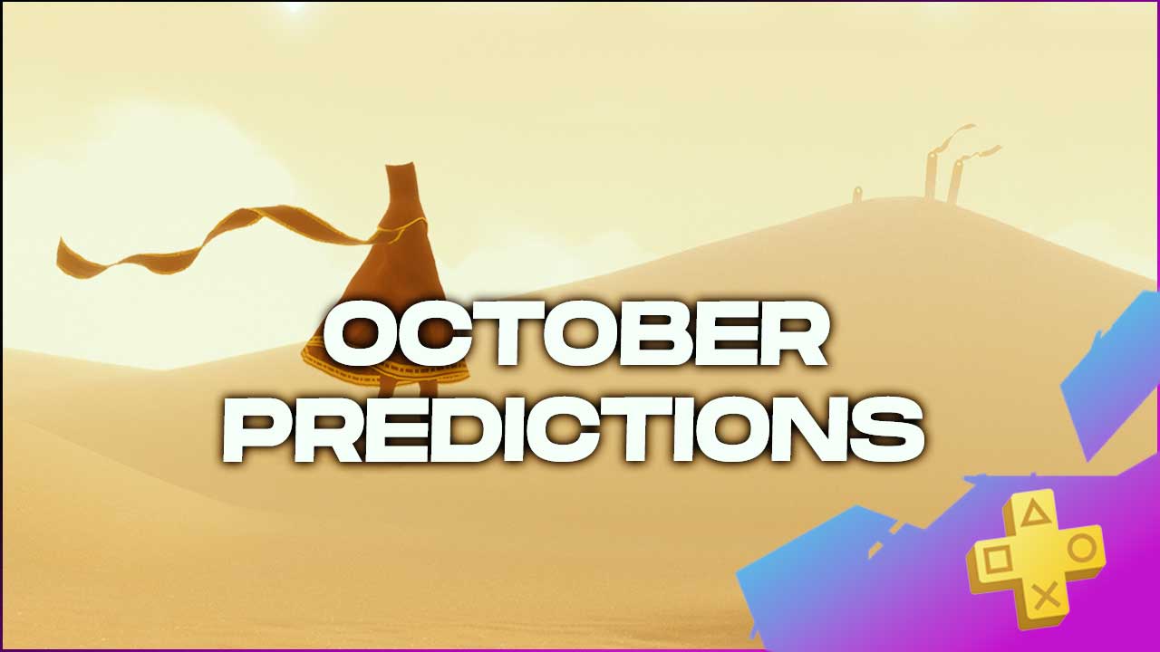 PS Plus Prediction October 2020