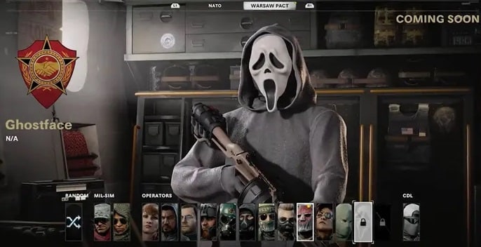Call of Duty: Ghostface - de Scream - está a chegar à Warzone e a Black ...