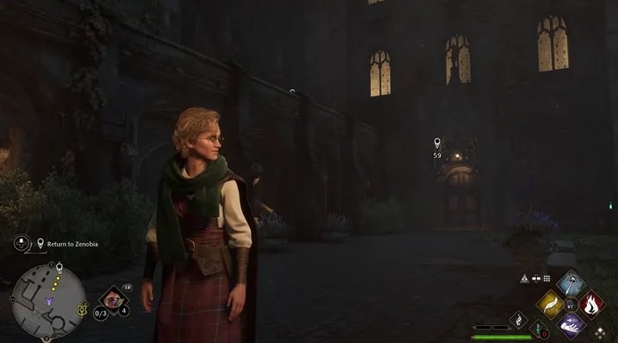 Hogwarts Legacy locais de Gobstone