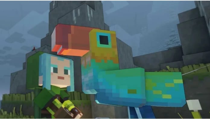desbloquear o pássaro Big Beak em Minecraft Legends