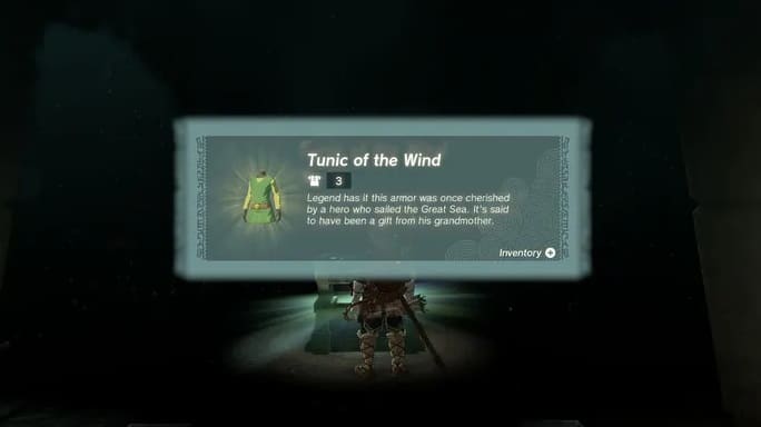 Como obter a túnica Wind Waker 1