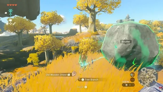 Como usar Fuse em Zelda Tears of the Kingdom