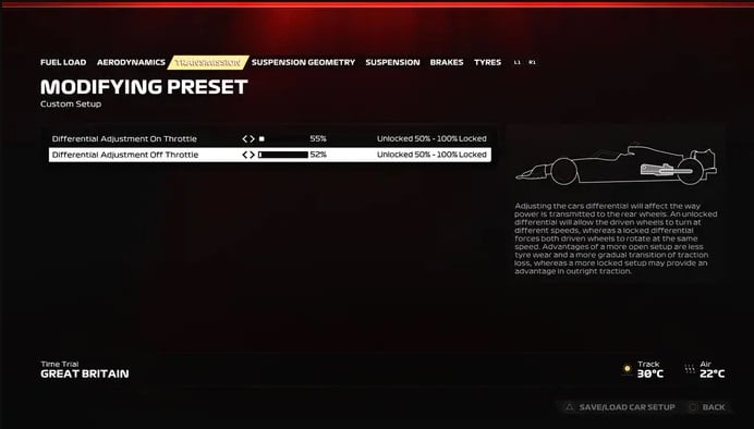 F1 23 Configuração Inglaterra 1